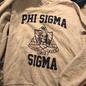 Phi sigma sigma crew neck